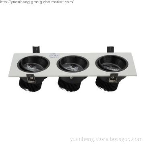3W*3 Square ceiling lamp and LED down lamp